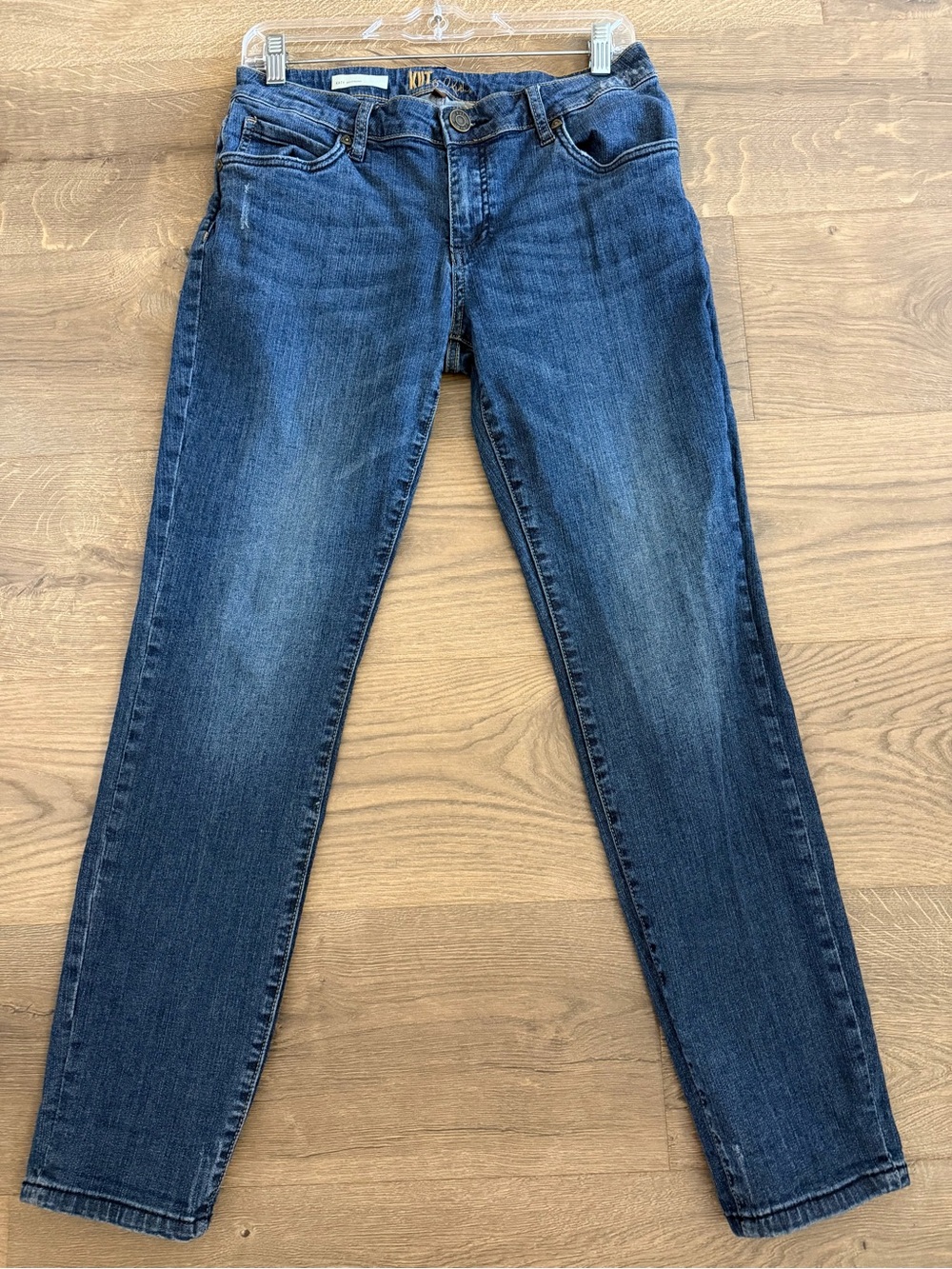 KUT From The Kloth Katy Boyfriend Jeans Size 4 Distressed Medium Wash Jeans
